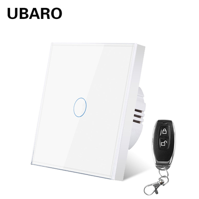 good price 433RF Wireless Remote Control Switch 1gang 0 - 20 Meters Smart Wall Light Switch online