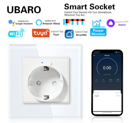 good price WIF Smart Power Outlet Remote Control Zigbee Outlet Socket Power Monitoring online