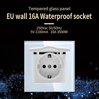 good price Waterproof Electrical Switch Socket for Wall Installation European standard online