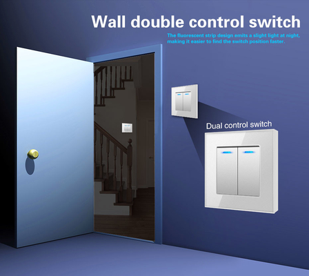 good price Blue Indicator LED Rocker Switch Round Box 10000 Times  On On Rocker Switch online