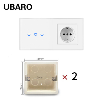 Goede prijs. Schakelaar en stopcontact met 300W Schakelaarvermogen 100 - 240Vac Spanning 288g Gewicht Online