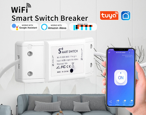 good price Universal Wireless Breaker Switch App Wi Fi 100V To 240V AC Circuit Interrupter online