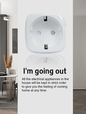 good price App Controlled Smart Plug Socket Voice Control Wifi Power Outlet CE online