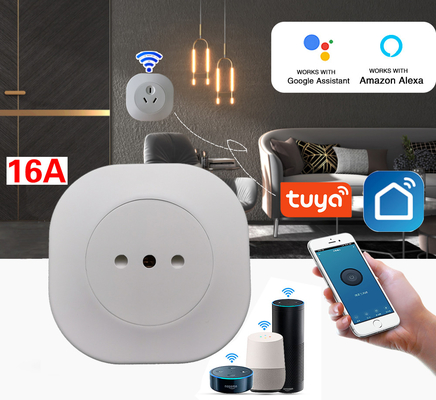 good price Electric Wifi Smart Plug 16a 2.2KW 3.5KW Itlay Standard Timer Smart Plug online
