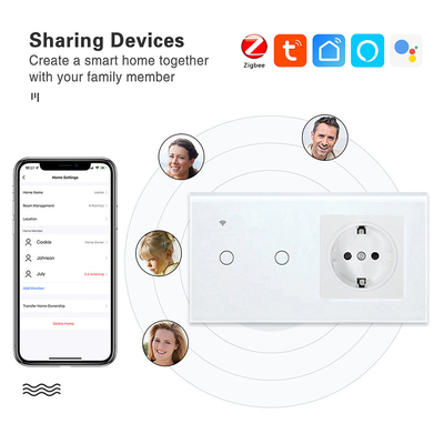good price Automation Zigbee Smart Light Switches And Sockets For Home 60Hz online