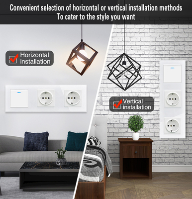 good price 350g/Pcs Antique Plug Sockets 50Hz 60Hz Push Switch Power Outlet Combine online