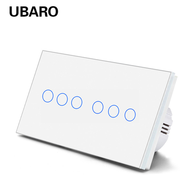 good price 8 Gang Wifi Touch Switch Light Embedded Installation Touch Lamp Control Switch online