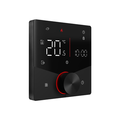 good price Smart Thermostat With 16A And 0.5℃ Temperature Control Accuracy WiFi Touch LED Integrated Screen Knob Floor Heating online