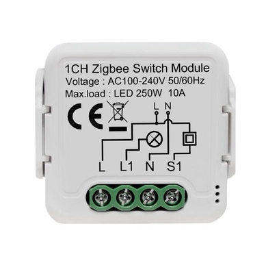 good price Zigbee Tuya 1CH Smart Circuit Breaker Switch Compatible With Alexa & Google Assistant Yandex Alice Voice Control Timming Set DIY online
