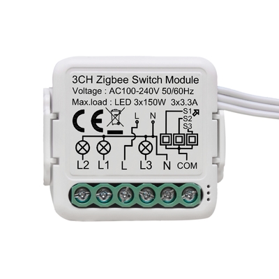 good price Zigbee Smart Safety Breaker Switch 3CH With 250W Smart Home Power Control Life/Tuya App & Voice Support DIY online